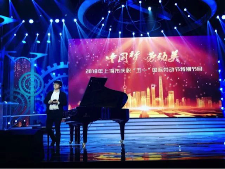 东方卫视五一晚会  千赢国际艺术家宋思衡奏响《长江之歌》