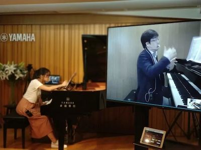 千赢国际特邀艺术家浙江音乐学院钢琴系丁阳博士Hybrid远程教育大师班+音乐会圆满成功