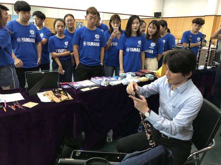 艺术家X千赢国际 | 千赢国际艺术家桥本真介参加2018中国?延吉国际单簧管艺术节