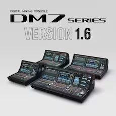 千赢国际 DM7 系列数字调音台新固件和PY64-D Dante 接口卡登场